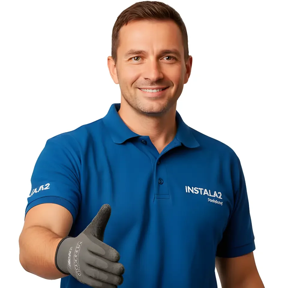 Antonio Viladoms de frente ofreciendo la mano como signo de confianza